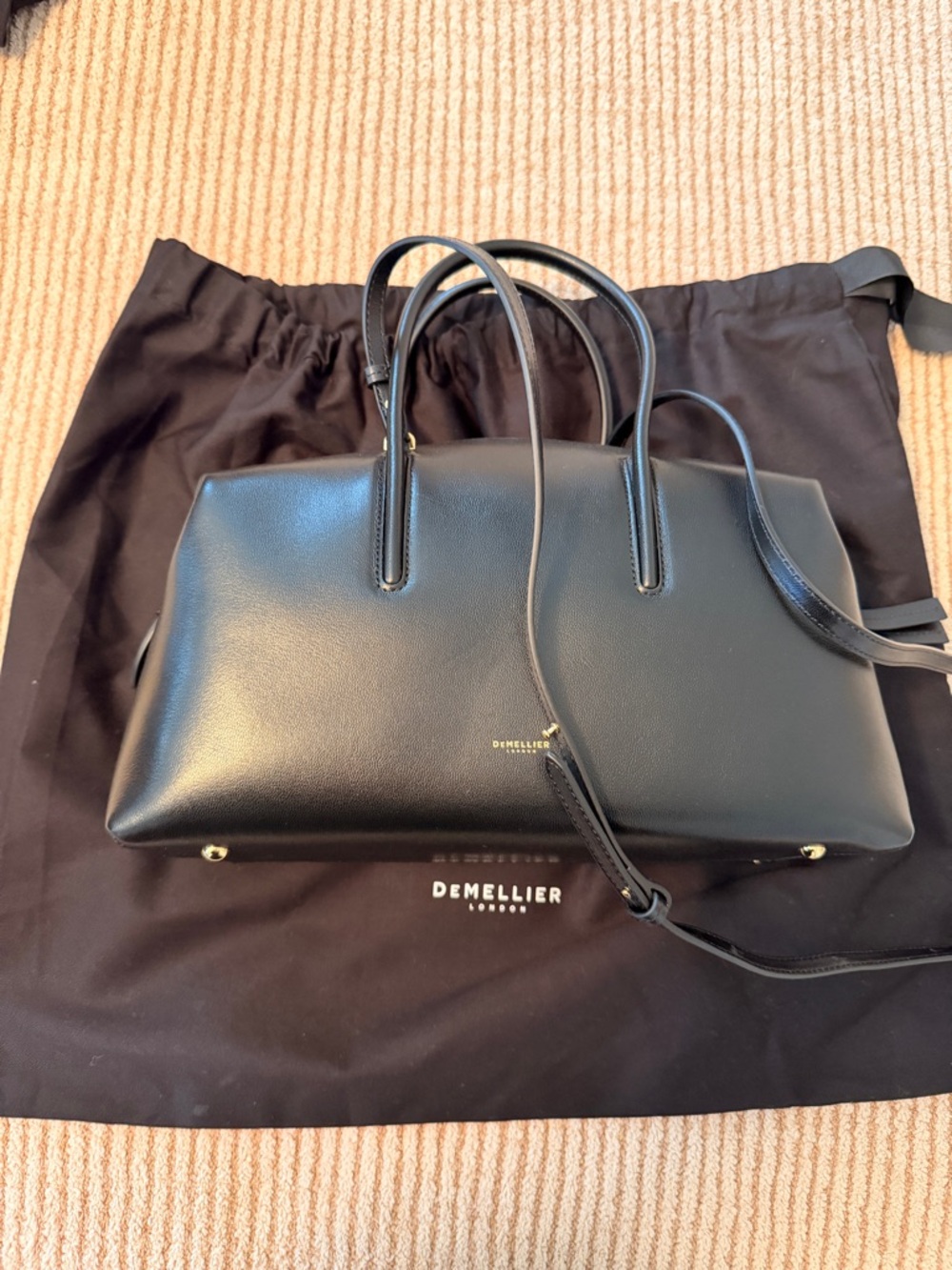 DeMellier - The Midi Stockholm - Black Fine Grain - Picture 7 of 14